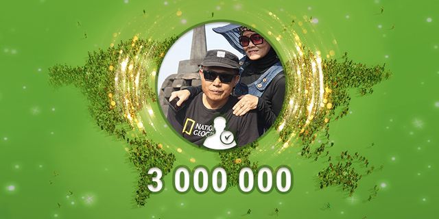 Tahniah kepada pedagang ke-3 juta!