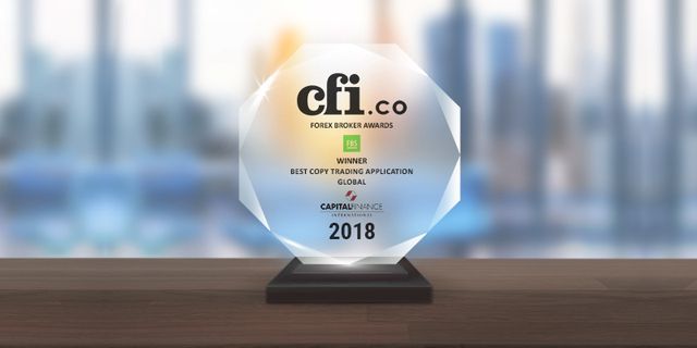 FBS telah menerima anugerah ‘Best Copy Trading Application Global-2018’