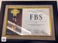 Syarikat FBS mendapat anugerah peringkat tinggi 